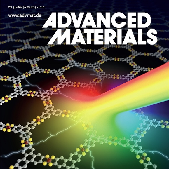 Advanced Materials Back Cover: We demonstrate broadband photodetectors based on a novel π–d conjugated Fe3(THT)2(NH)3 2D metal–organic framework (MOF), operative in the UV‐to‐NIR range. Due to the small IR bandgap of the MOF, the photodetectors are best operated at cryogenic temperatures by suppressing the thermally activated charge‐carrier population. Thus, a proof‐of‐concept MOF photodetector is reported, revealing MOFs as promising candidates for optoelectronics.